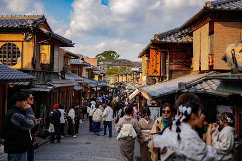 Z Osaki: Jednodniowa wycieczka z przewodnikiem do Kioto i Nara