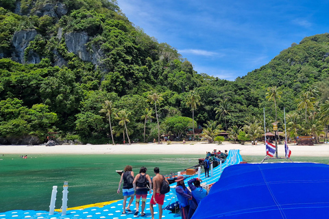 Koh Pha Ngan: Day Tour Ang Thong with Kayak, Snorkel & Lunch Option 1: Hotel Pick up in Koh Pha Ngan