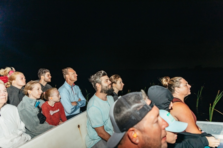 De Everglades: 1 uur durende nachttour met een moerasbootSawgrass Recreation Park: 1 uur durende nachtelijke tocht met een moerasboot