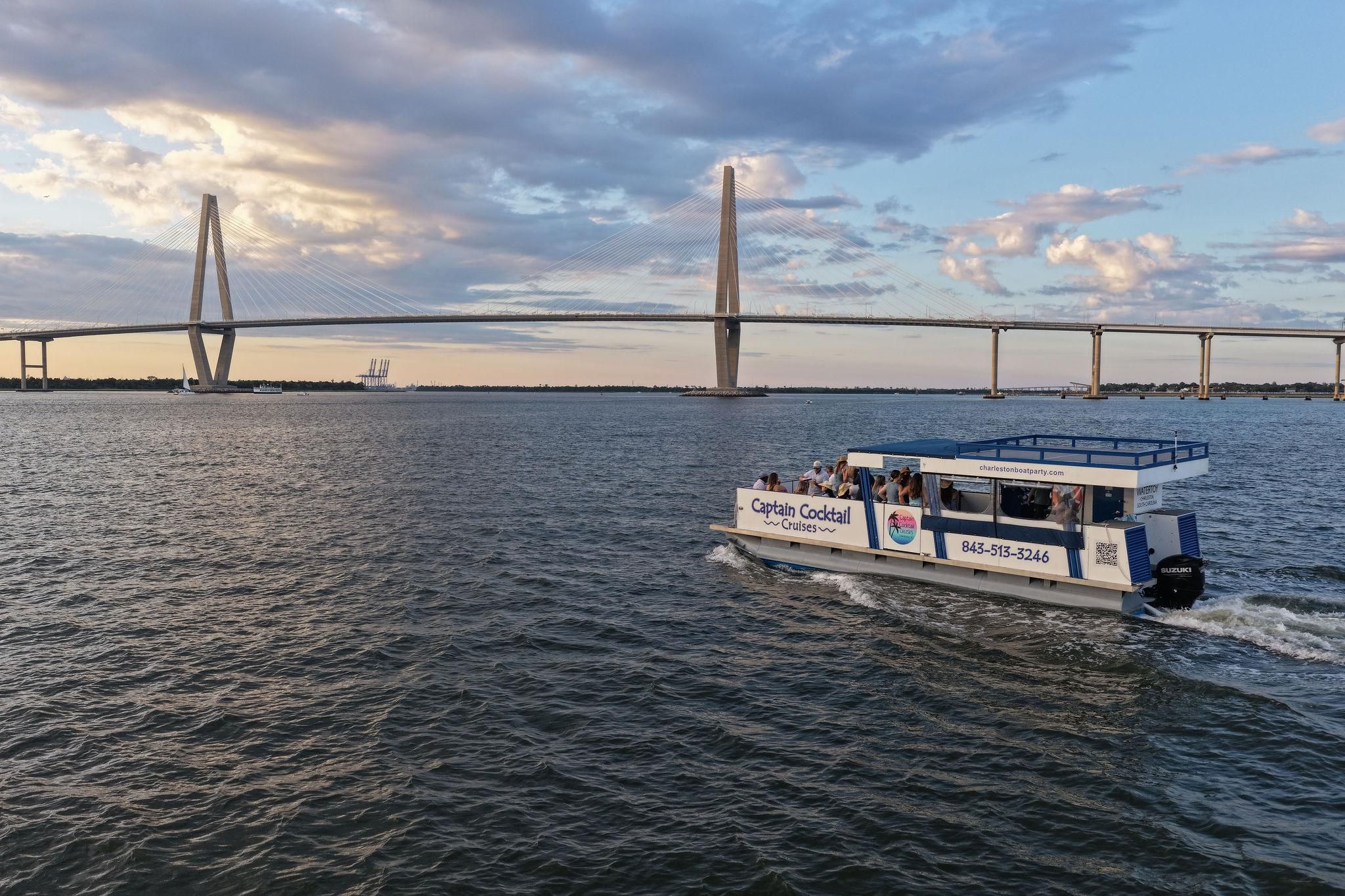 Tages-Bootstour im Hafen von Charleston ab Shem Creek