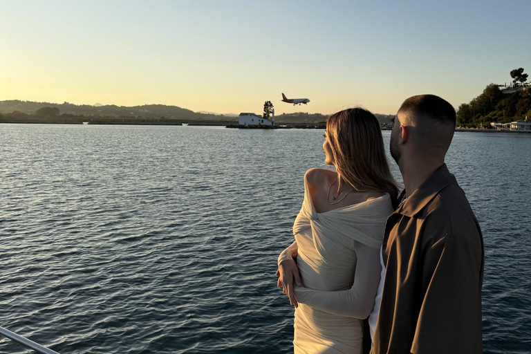 Corfu: Private Sunset Boat Cruise