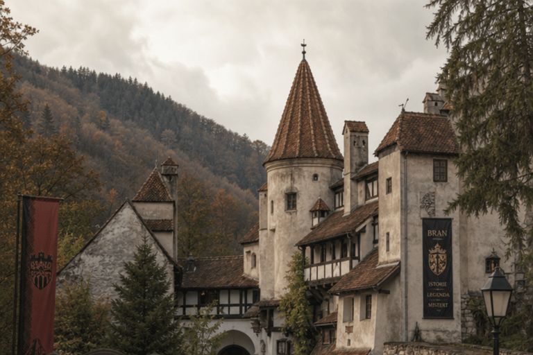 English Only: Dracula's Castle, Peles & Brasov Day Trip