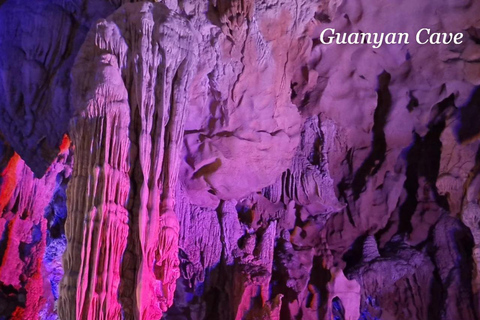 Guilin: Crown Cave, Yulong River Bamboo Rafting, Moon Hill