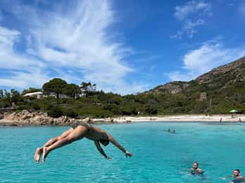 San Teodoro: Wycieczka pontonem na wyspy Tavolara i Molara