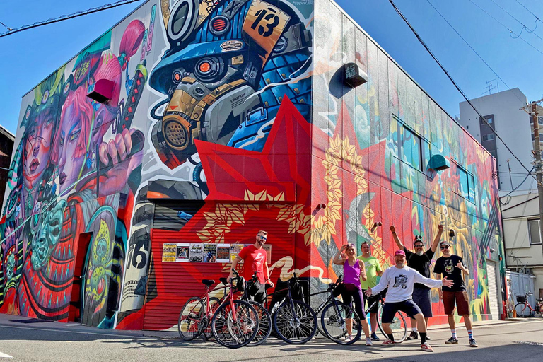 Urban Canvas: Osaka Street Art Bike Tour