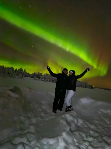 Visit Auroras in Sea Lapland in Northern Lapland