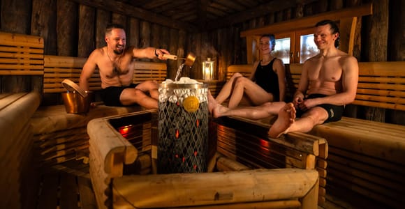 Santa Claus Village: Private Sauna Experience at Piparina