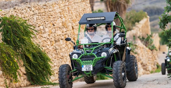 From Malta: Gozo & Comino Full-Day Buggy Tour with Lunch