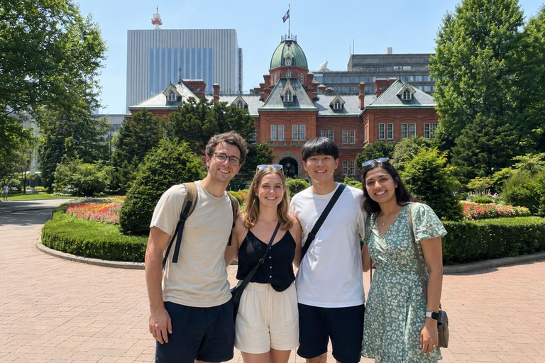 Sapporo: Private Walking Tour of Parks, Markets & City Views