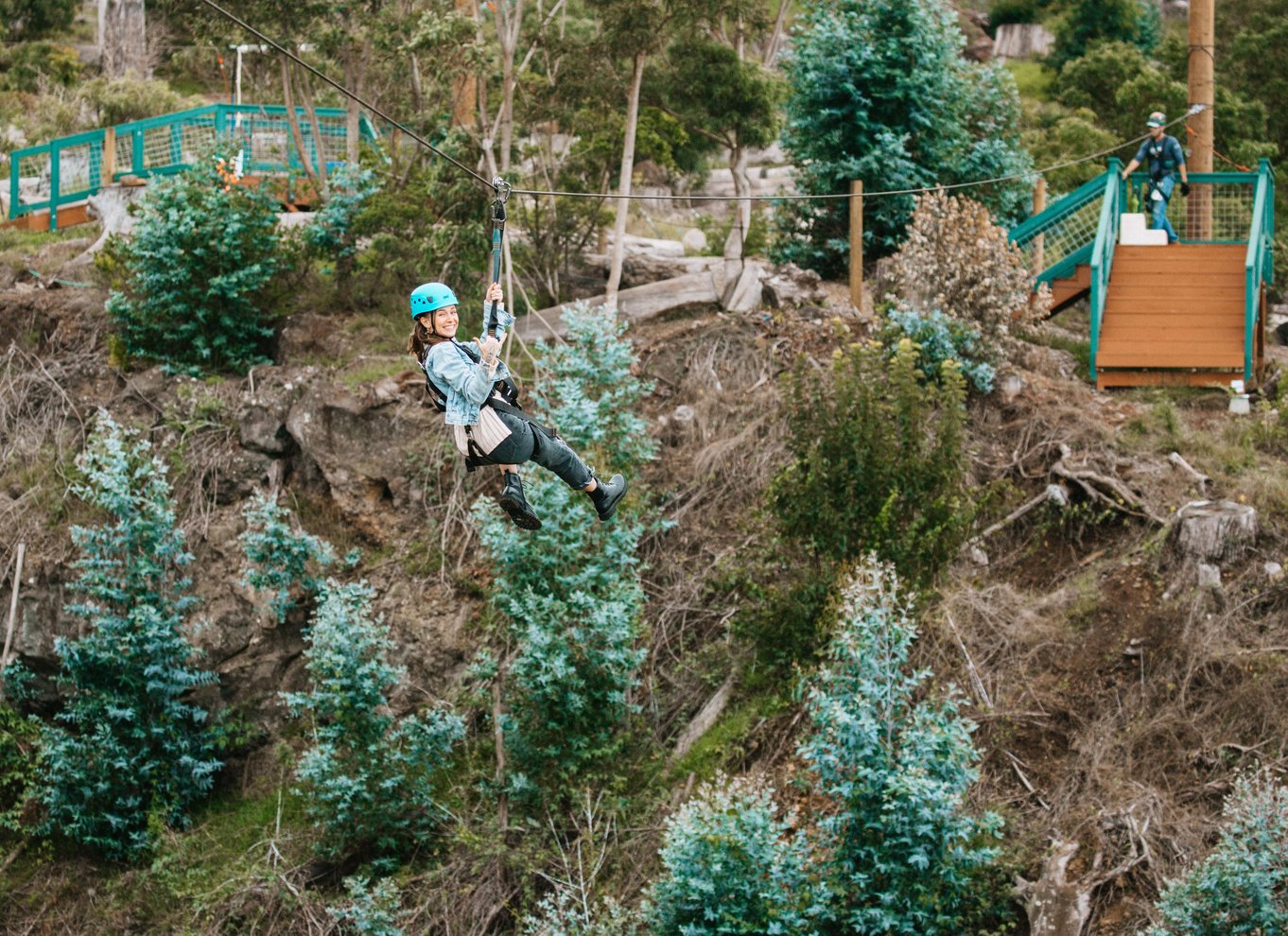 Maui: Haleakala 6-line zipline-eventyr