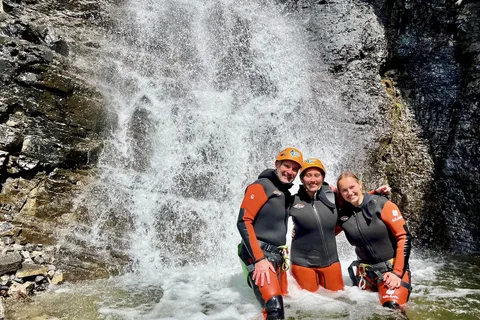 Banff: Ghost Canyon Tour with Slides, Rappels, & Jumps
