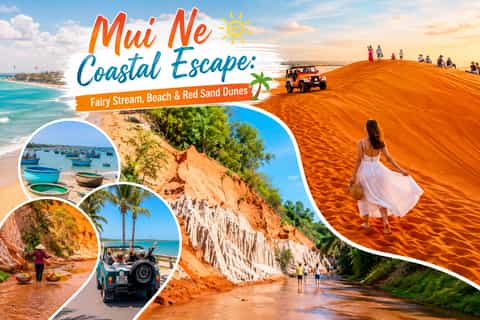 Mui Ne Coastal Escape: Fairy Stream, Beach & Red Sand Dunes - Image 3