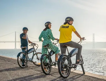 Lissabon: Tour mit dem Elektrofahrrad am Fluss entlang nach Belém