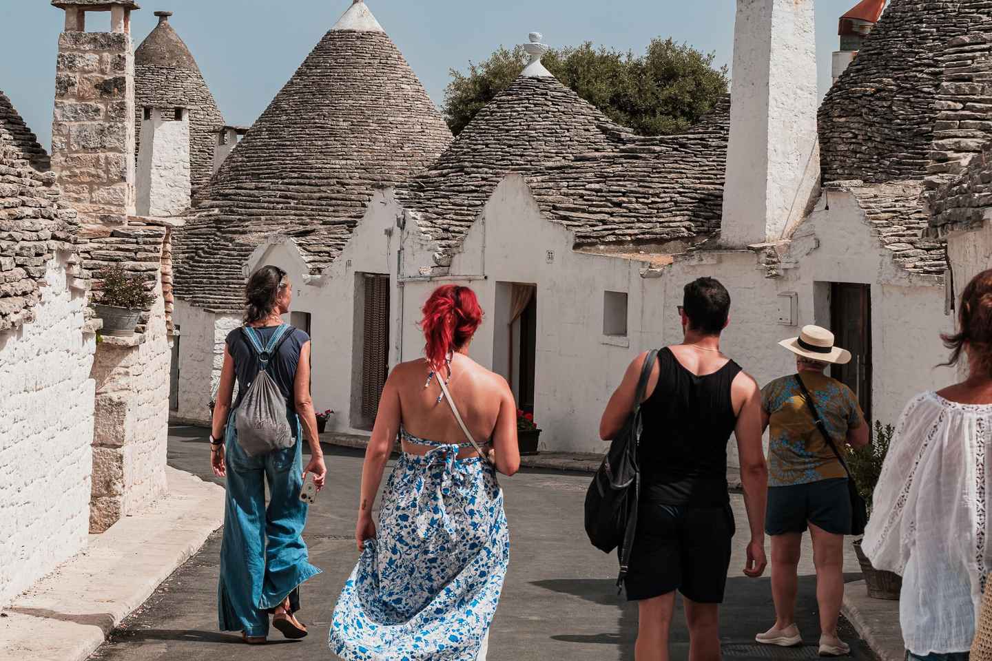 From Bari: Full-day tour to Polignano and Alberobello
