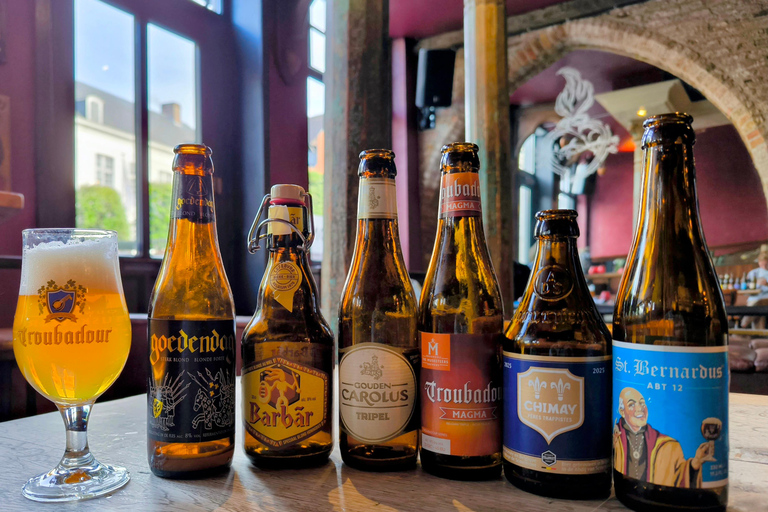 Bruges: Belgian Beer Tasting Experience Resto Mojo tasting 17h30pm