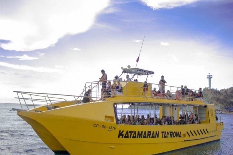 Santa Marta: Barco entre El Rodadero y Playa Bahía ConchaIndividual desde Santa Marta El Rodadero hasta Playa Bahía Concha