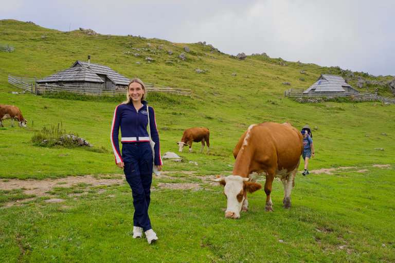 From Ljubljana: Velika Planina Tour with Meal & Photos