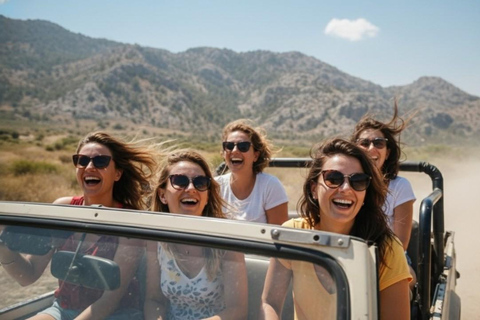 Alanya: Monster Jeep Safari Off-Road Adventure with Lunch
