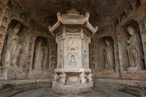Chongqing: Dazu Rock Carvings Tickets & Digital Cinema Baodingshan + Digital Cinema & Transport