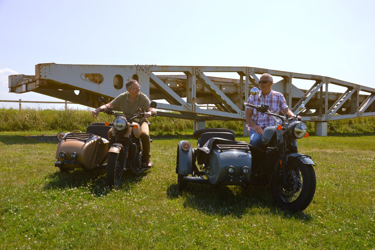 Bayeux : Normandie WWII visite privée d'une demi-journée en side-car