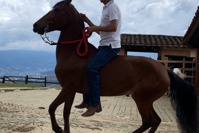 Medellín: Passeio a cavalo, espetáculo de animais e vista do horizonte