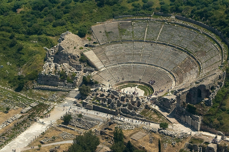 Kusadasi : Ephèse, maison de la Vierge Marie et visite des temples