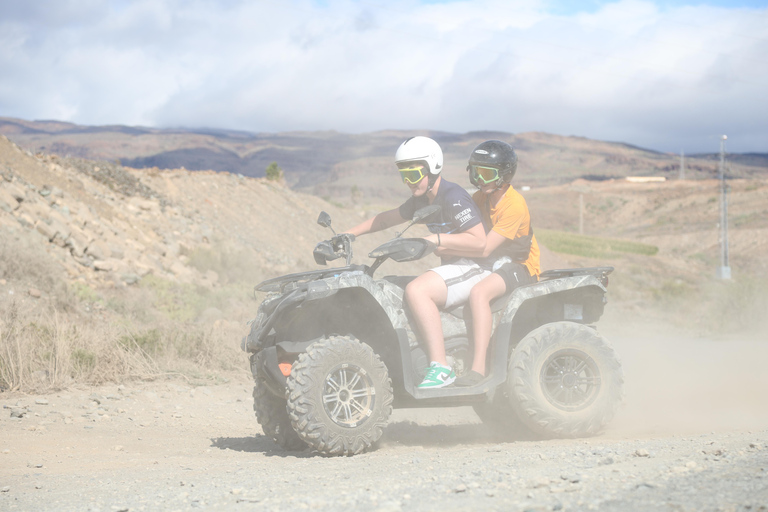 GRAN CANARIA: QUADTOUR - MIDDAGTOUR BIJ ZONSONDERGANG 1 UUR 45 MIN