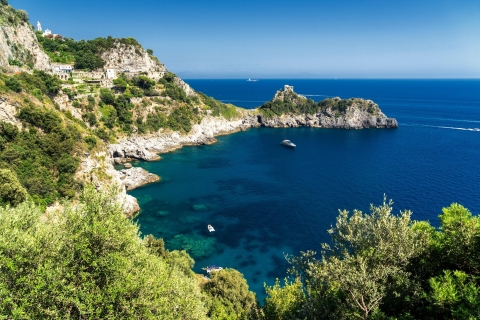From Positano/Praiano: Amalfi Coast & Caves Speedboat Tour Amalfi Coast Speed Tour