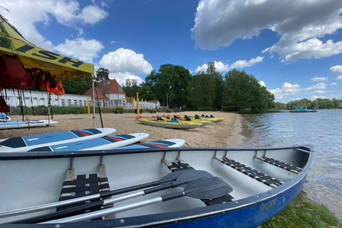 Berlin: Scharmützelsee Canoe or SUP Rental Hourly Rental - Scharmützelsee 1 SUP for 1-2 people
