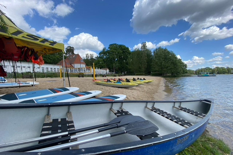 Berlin: Scharmützelsee Canoe or SUP Rental Hourly Rental - Scharmützelsee 1 SUP for 1-2 people