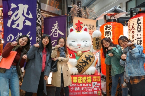 Osaka: 2 uur durende Kuromon Market Walking Street Food Tour