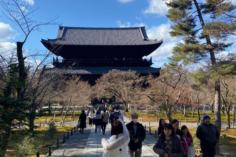 E-Bike Tour in Kyoto with Asuka, Japanese graduate student