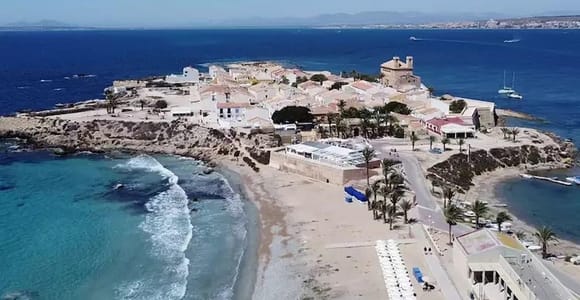 Alicante/Torrevieja: Ausflug nach Tabarca mit der Fähre, Santa Pola und Laguna Rosa