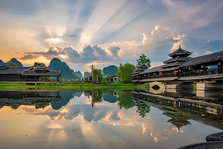 Guilin: Yangshuo Private Day Tour with Ruyi Peak Views