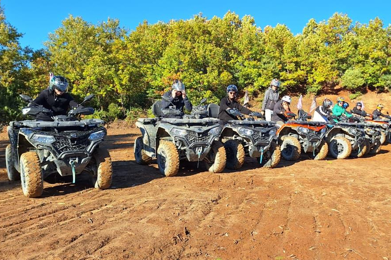 From Tirana: Bovilla Lake ATV Adventure (shared option) Tirana: Bovilla Lake Quad Adventure with Guide in 13:30