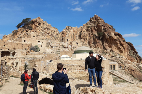 Tunis:Uit de tijd Berberdorpen Tekrouna en Zriba Alia