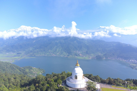 Pokhara: Peace Pagoda Hike and Tal Barahi Lake Tour