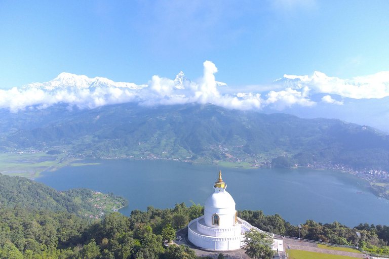 Pokhara: Peace Pagoda Hike and Tal Barahi Lake Tour