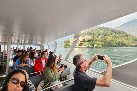 From Milan: Lake Como, Bellagio & Lugano with Scenic Cruise Portuguese Language