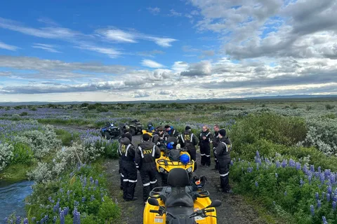 ATV begeleide tocht naar dettifoss ijsland