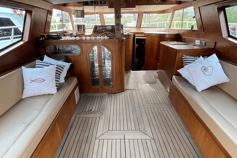 Istanbul: Crociera privata sul Bosforo con uno yacht di lusso