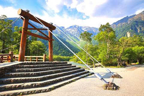 Från Takayama: Shinhotaka Ropeway och Kamikochi-tur