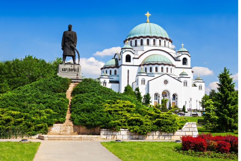 Jeu d'exploration de la ville de Belgrade et visite guidée