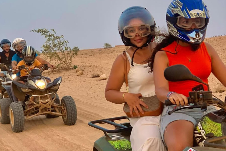 阿加迪尔：日落四轮摩托车骑行+晚餐+格纳瓦音乐阿加迪尔四轮摩托车之旅，含茶点