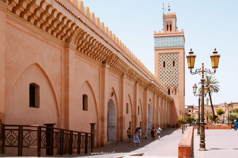 From Agadir: Marrakech Medina & Souks Guided Day Trip