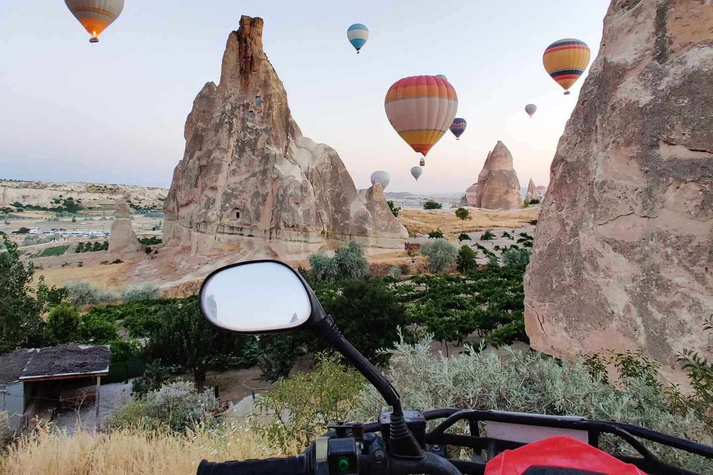 Aventure en quad à Göreme au coucher du soleil