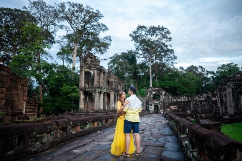 Angkor gepersonaliseerde wandelfotoshoots en geschiedenistour