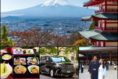 Tokyo: Mt. Fuji Day Trip with Kimono Photoshoot & Lunch