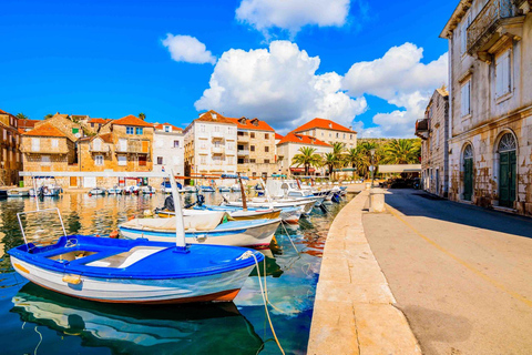 Split: Lagoa Azul, Hvar e 5 Ilhas Tour em pequenos grupos de barco