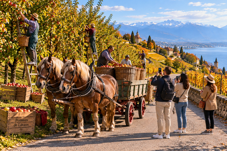 Geneva: Swiss Autumn Beauty Lausanne & Lavaux Private Tour